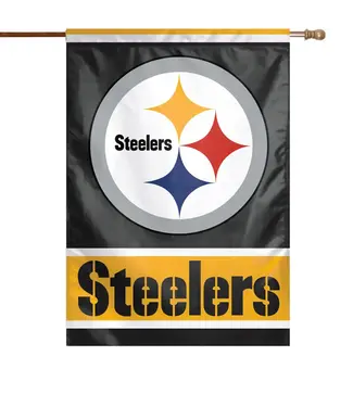WINCRAFT Pittsburgh Steelers 28in X 40in Vertical Flag