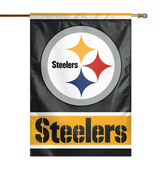 WINCRAFT Pittsburgh Steelers 28in X 40in Vertical Flag