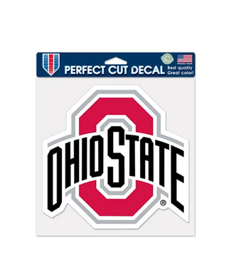 WINCRAFT Ohio State Buckeyes Logo Auto Decal 12inX12in
