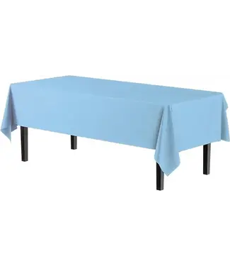 CROWN DISPLAY Light Blue Table Cover 54inX108in