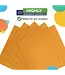 CROWN DISPLAY Yellow Beverage Napkins - 50 Ct.