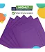 CROWN DISPLAY Purple Beverage Napkins - 50 Ct.