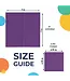 CROWN DISPLAY Purple Beverage Napkins - 50 Ct.