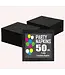 CROWN DISPLAY Black Luncheon Napkins - 50 Ct.