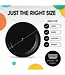 CROWN DISPLAY 50CT 7in PAPER PLATES BLACK