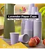 CROWN DISPLAY 9 oz. Lavender Paper Cups - 100 Ct.