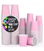 CROWN DISPLAY 9 Oz. Pink Paper Cups | 100 Count