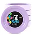 CROWN DISPLAY 7 In. Lavender Paper Plates - 50 Ct.