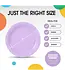 CROWN DISPLAY 7 In. Lavender Paper Plates - 50 Ct.