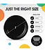 CROWN DISPLAY 9 In. Black Paper Plates - 50 Ct.