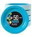CROWN DISPLAY 9 In. Turquoise Paper Plates - 50 Ct.