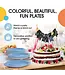 CROWN DISPLAY 9 In. Light Blue Paper Plates - 50 Ct.