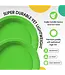 CROWN DISPLAY 7 In. Lime Green Plastic Plates - 50 Ct.