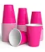 CROWN DISPLAY 18 oz. Cerise Plastic Cups - 50 Ct.