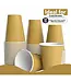 CROWN DISPLAY 18 oz. Gold Plastic Cups - 50 Ct.