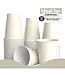 CROWN DISPLAY 18 oz. Ivory Plastic Cups - 50 Ct.