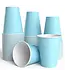 CROWN DISPLAY 18 oz. Light Blue Plastic Cups - 50 Ct.