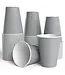 CROWN DISPLAY 18 oz. Silver Plastic Cups - 50 Ct.