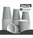 CROWN DISPLAY 18 oz. Silver Plastic Cups - 50 Ct.