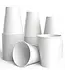 CROWN DISPLAY 18 oz. White Plastic Cups - 50 Ct.