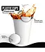 CROWN DISPLAY 18 oz. White Plastic Cups - 50 Ct.