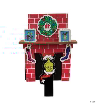 FUN EXPRESS Dr. Seuss™ The Grinch Fireplace Craft Kit
