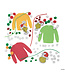 FUN EXPRESS Dr. Seuss™ The Grinch Ugly Christmas Sweater Ornament Craft Kit - 3 Count