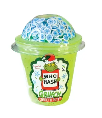 GEDDES Dr. Seuss™ Grinch Who-Hash Confetti Putty