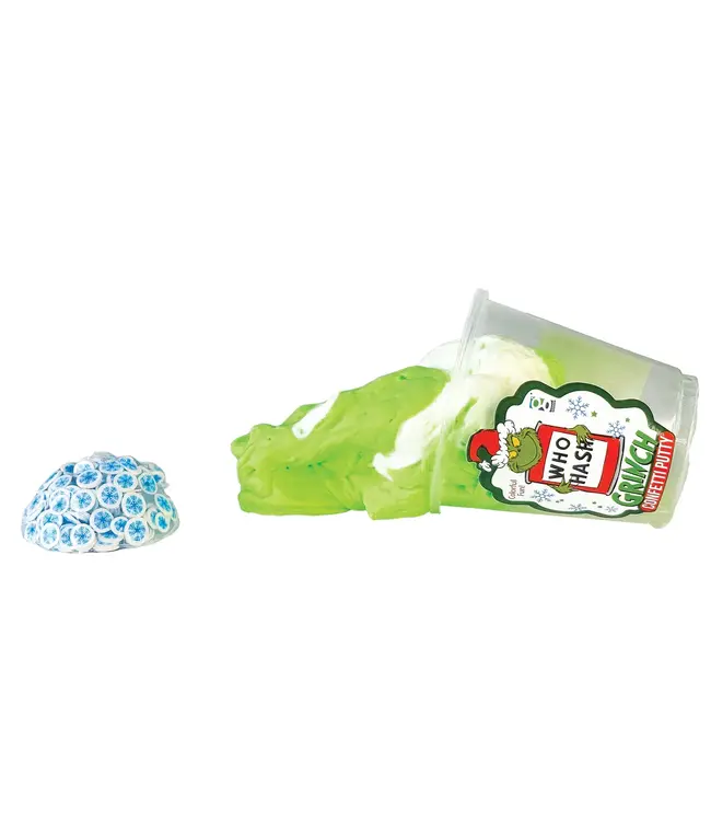 GEDDES Dr. Seuss™ Grinch Who-Hash Confetti Putty