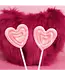 NEEDZO INC Box of Swirl Heart Lollipops, Individually Wrapped, 24 Count