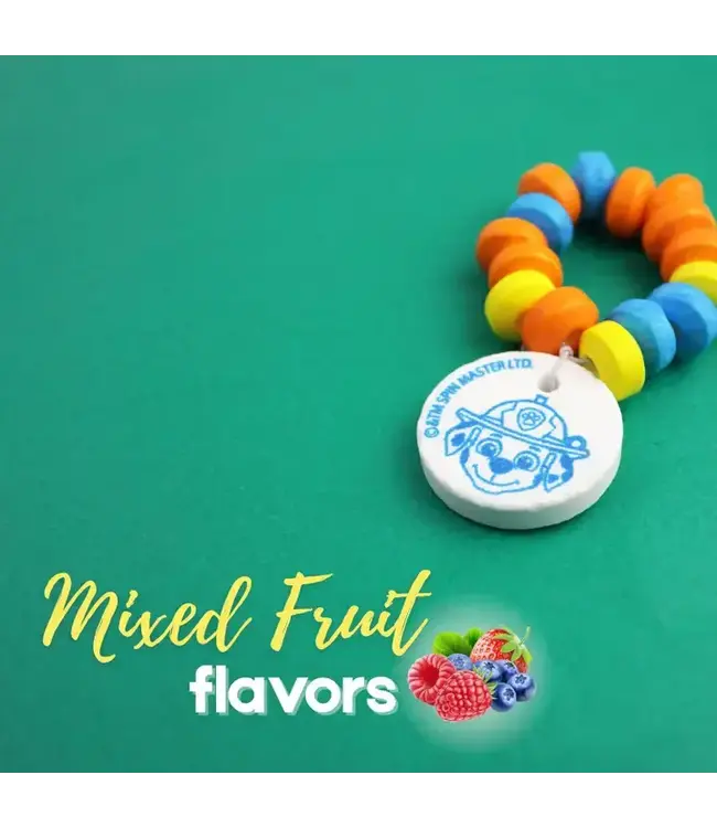 NEEDZO INC Paw Patrol Candy Bracelets, Valentine's Exchange, 20 Count