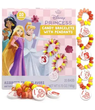 NEEDZO INC Disney Princess Candy Bracelets - 20 Ct