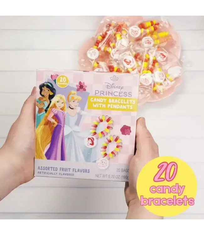 NEEDZO INC Disney Princess Candy Bracelets - 20 Ct