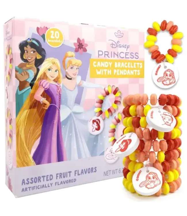 NEEDZO INC Disney Princess Candy Bracelets - 20 Ct