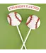 NEEDZO INC Box of Baseball Lollipops, Individually Wrapped, 24 Count