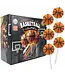 NEEDZO INC Box of Basketball Lollipops, Individually Wrapped, 24 Count