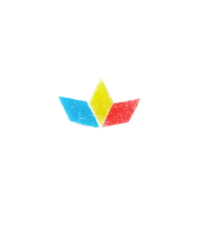 SHOWCASE Sweet Luxe™ New Extra Crunchy Crystal Candy - Fruity Fusion Flavor Mix