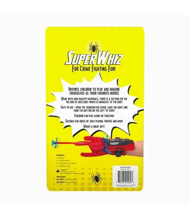 SHOWCASE Superwhiz: Web Shooter w/ Glove