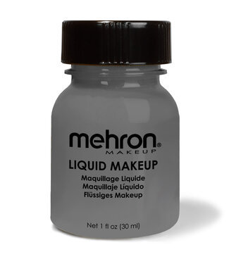 MEHRON Liquid Makeup Body & Hair - 1 oz - Grey