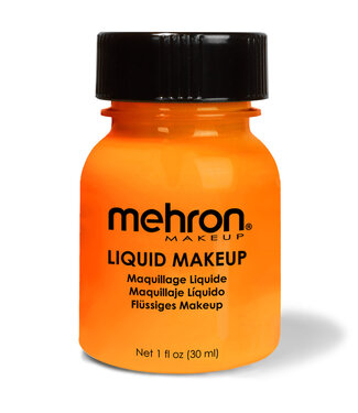 MEHRON Liquid Makeup Body & Hair - 1 oz - Orange
