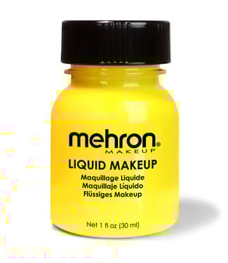 MEHRON Liquid Makeup Body & Hair - 1 oz - Yellow