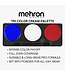MEHRON Tri-Color Makeup Palette Clown