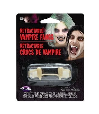 Fun World RETRACTABLE VAMPIRE FANGS