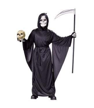 Fun World GRIM REAPER ROBE MED 8-10