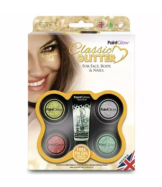 PAINT GLOW Classic Glitter Set