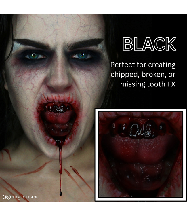 MEHRON TOOTH F/X BLACK