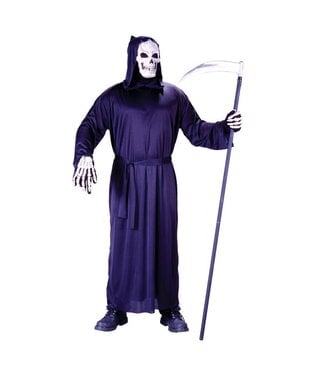 Fun World HORROR ROBE BLACK ONE SIZE