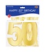 BEISTLE Foil Happy "50th" Birthday Streamer
