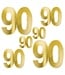 BEISTLE Foil "90" Birthday Cutouts-6ct