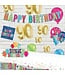 BEISTLE Foil "90" Birthday Cutouts-6ct